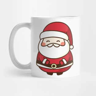 Cute Santa Sticker Mug